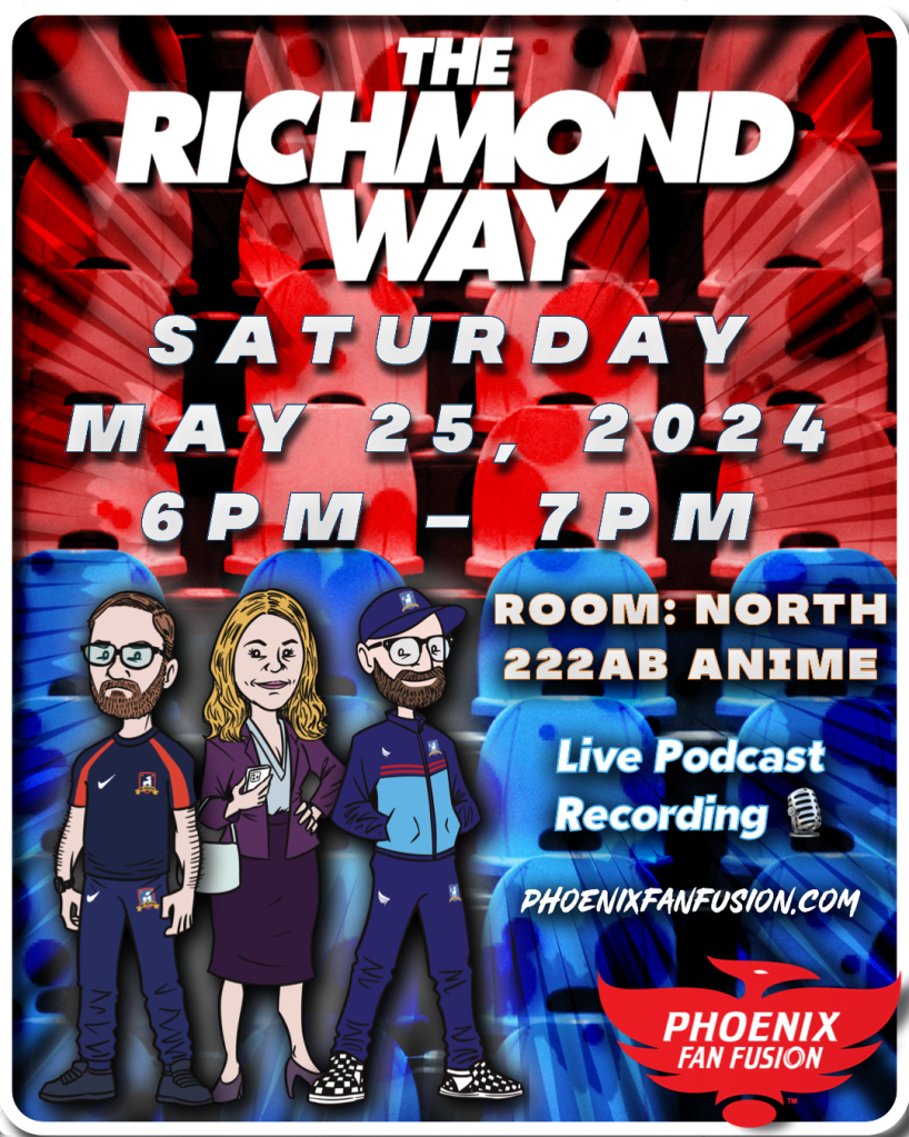 SATURDAY, MAY 25th
The Richmond Way
"'Ted Lasso': Tackling Mental Health with Heart"
(North 222AB | 6pm — 7pm)